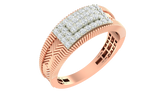 18K Gold & Diamond Ring For Men KRA60185